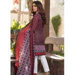 BS Printed Lawn Collection 3 Piece Un-Stitched Suit - 5 - test-store-for-chase-value