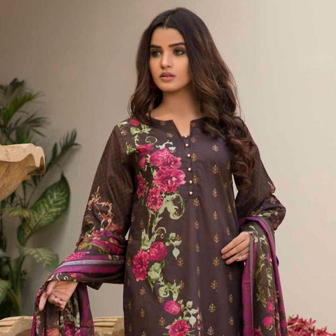 BS Printed Lawn Collection 3 Piece Un-Stitched Suit - 7 - test-store-for-chase-value