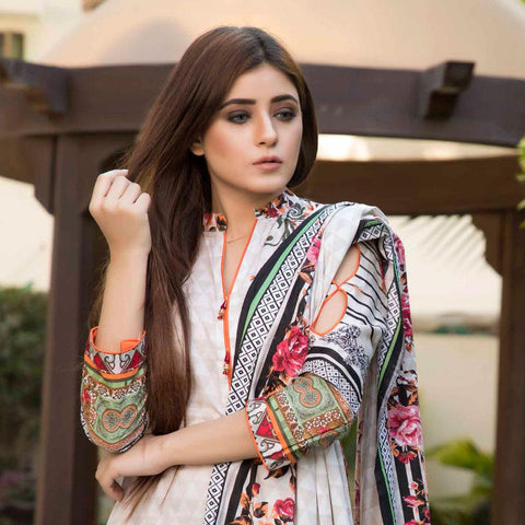 BS Printed Lawn Collection 3 Piece Un-Stitched Suit - 9 - test-store-for-chase-value