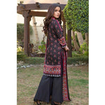 BS Printed Lawn Collection 3 Piece Un-Stitched Suit - 12 - test-store-for-chase-value