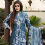 BS Printed Lawn Collection 3 Piece Un-Stitched Suit - 15 - test-store-for-chase-value