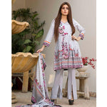 BS Printed Lawn Collection 3 Piece Un-Stitched Suit - 16 - test-store-for-chase-value