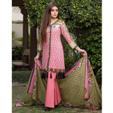 BS Printed Lawn Collection 3 Piece Un-Stitched Suit - 19 - test-store-for-chase-value
