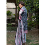BS Printed Lawn Collection 3 Piece Un-Stitched Suit - 20 - test-store-for-chase-value