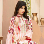 Amna Sohail Pure Decadence Embroidered Lawn 3 Piece Un-Stitched Suit - 4550 A - test-store-for-chase-value