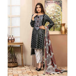 Amna Sohail Pure Decadence Embroidered Lawn 3 Piece Un-Stitched Suit - 4551 B - test-store-for-chase-value