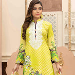 Amna Sohail Pure Decadence Embroidered Lawn 3 Piece Un-Stitched Suit - 4554 B - test-store-for-chase-value