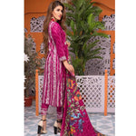 Mughal Bagh Embroidered Lawn 3 Piece Un-Stitched Suit - EKR-177 A - test-store-for-chase-value