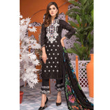 Mughal Bagh Embroidered Lawn 3 Piece Un-Stitched Suit - EKR-177 B - test-store-for-chase-value
