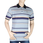 Men's Half Sleeves Polo T-Shirt - Blue - test-store-for-chase-value