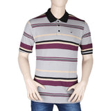 Men's Half Sleeves Polo T-Shirt - Grey - test-store-for-chase-value