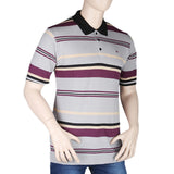 Men's Half Sleeves Polo T-Shirt - Grey - test-store-for-chase-value