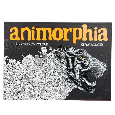 Kerby Rosanes Animorphia Coloring Book For Kids - test-store-for-chase-value