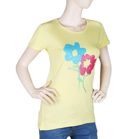 Women's T-Shirt - Yellow - test-store-for-chase-value