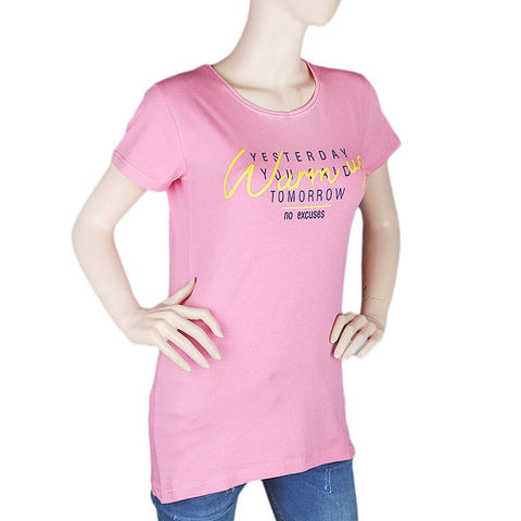 Women's T-Shirt - Pink - test-store-for-chase-value