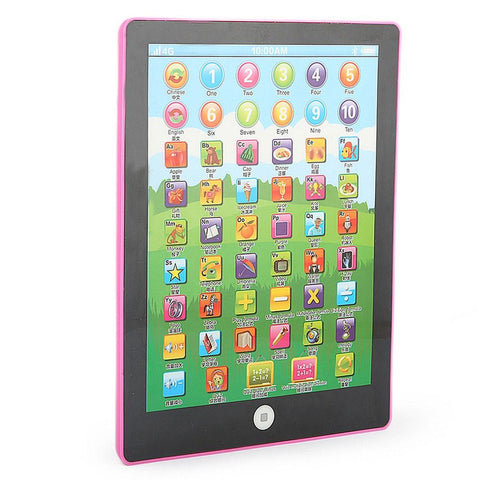 Multifunction Learning Tablet For Kids - Pink - test-store-for-chase-value