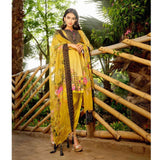 InTo Eternity Embroidered Lawn 3 Piece Un-Stitched Suit - 4569 - test-store-for-chase-value