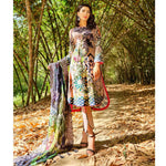InTo Eternity Embroidered Lawn 3 Piece Un-Stitched Suit - 4572 - test-store-for-chase-value