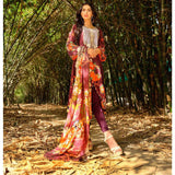 InTo Eternity Embroidered Lawn 3 Piece Un-Stitched Suit - 4575 - test-store-for-chase-value