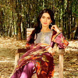 InTo Eternity Embroidered Lawn 3 Piece Un-Stitched Suit - 4575 - test-store-for-chase-value