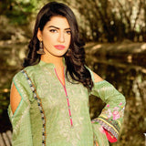 InTo Eternity Embroidered Lawn 3 Piece Un-Stitched Suit - 4579 - test-store-for-chase-value