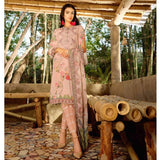 InTo Eternity Embroidered Lawn 3 Piece Un-Stitched Suit - 4580 - test-store-for-chase-value