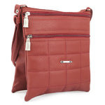 Women's Shoulder Bag (7532) - Maroon - test-store-for-chase-value