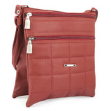Women's Shoulder Bag (7532) - Maroon - test-store-for-chase-value