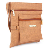 Women's Shoulder Bag (7548) - Light Brown - test-store-for-chase-value
