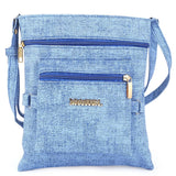 Women's Shoulder Bag (7548) - Light Blue - test-store-for-chase-value