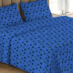 Printed Double Bed Sheet - Multi - test-store-for-chase-value