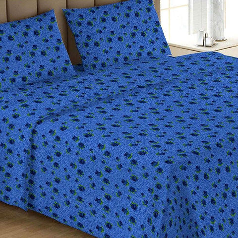 Printed Double Bed Sheet - Multi - test-store-for-chase-value