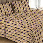 Printed Double Bed Sheet - Multi - test-store-for-chase-value