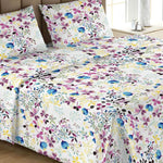 Printed Double Bed Sheet - Multi - test-store-for-chase-value