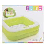 Intex Inflatable Rectangular Pool - Green - test-store-for-chase-value