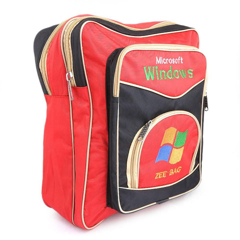 Kids School Bag - Red - test-store-for-chase-value
