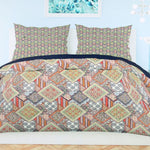Printed King Size Percale Finish Bed Sheet Set 3 pcs - test-store-for-chase-value