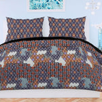 Printed King Size Percale Finish Bed Sheet Set 3 pcs - test-store-for-chase-value