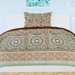 Printed Percale Finish Single Bed Sheet Set 2 pcs - test-store-for-chase-value