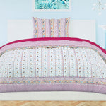 Printed Percale Finish Single Bed Sheet Set 2 pcs - test-store-for-chase-value