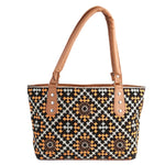 Women's Embroidery Handbag - Orange - test-store-for-chase-value