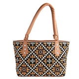 Women's Embroidery Handbag - Orange - test-store-for-chase-value