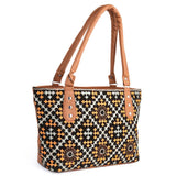 Women's Embroidery Handbag - Orange - test-store-for-chase-value