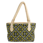 Women's Embroidery Handbag - Yellow - test-store-for-chase-value