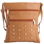 Women's Shoulder Bag (7555) - Brown - test-store-for-chase-value