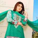 One Summer Dream Embroidered Lawn 3 Piece Un-Stitched Suit - 4396 A - test-store-for-chase-value