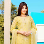 One Summer Dream Embroidered Lawn 3 Piece Un-Stitched Suit - 4399 B - test-store-for-chase-value