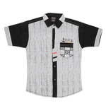 Boys Casual Shirt - Black - test-store-for-chase-value
