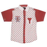 Boys Casual Shirt - Red - test-store-for-chase-value