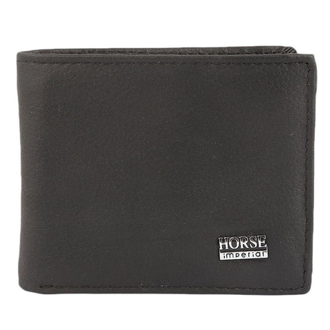 Men's Leather Wallet - Black - test-store-for-chase-value